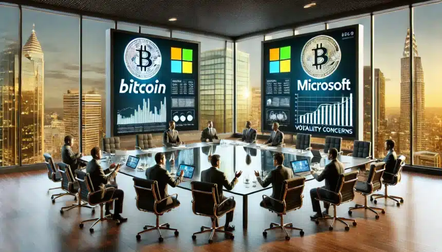 Microsoft Says No to Bitcoin—But Will Shareholders Agree?