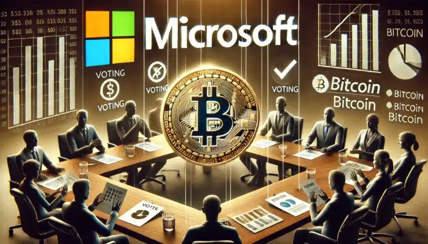 Microsoft’s Bold Bitcoin Proposal: Shareholders to Vote in December! = The Bit Journal