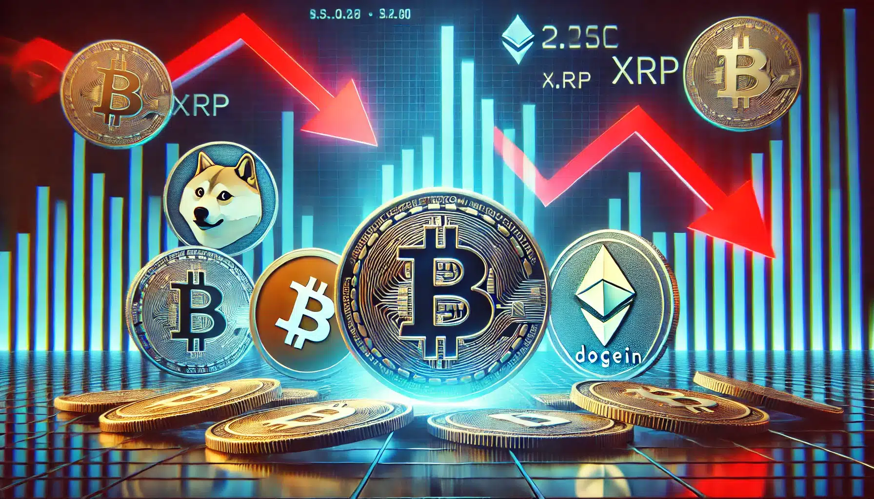 Bitcoin Rally Stalls: Dogecoin, XRP Lead the Decline! = The Bit Journal