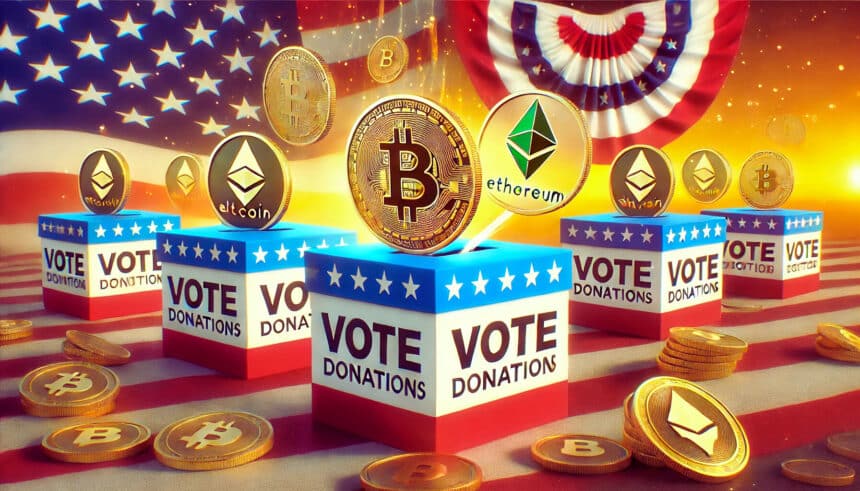 Crypto Political Donations