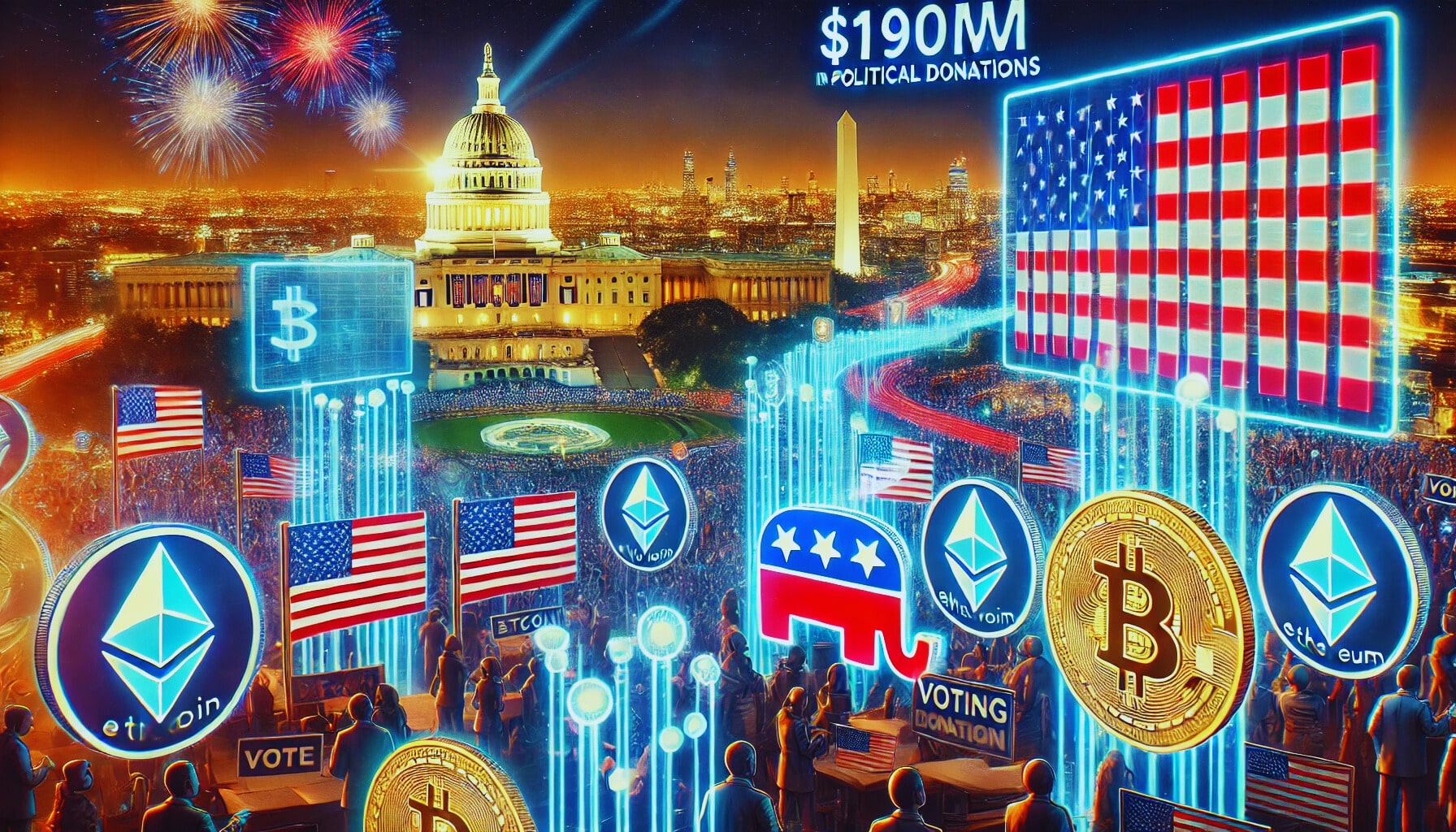 Crypto Political Donations