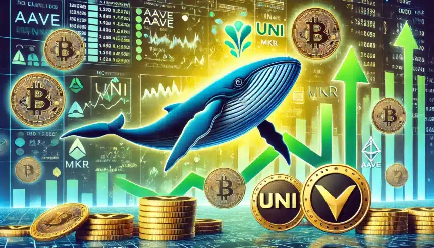 Watch Out for AAVE and These 2 Coins: Whales Are Buying and Opening Long Positions! = The Bit Journal