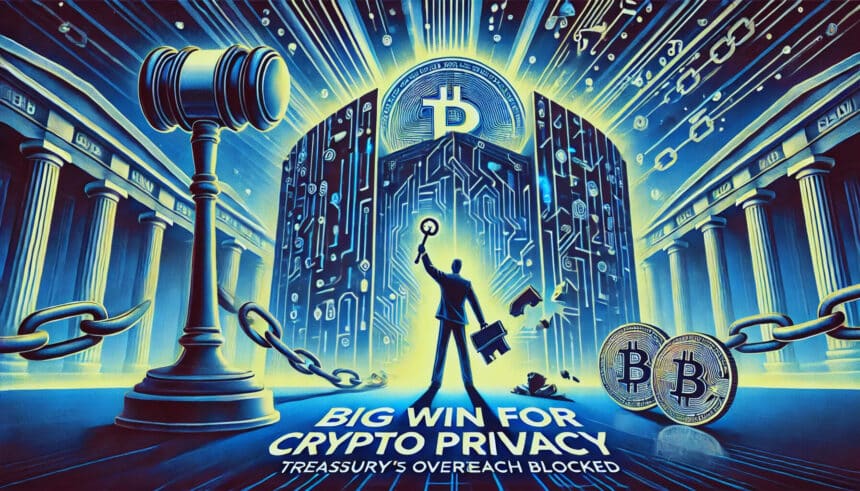 Big Win for Crypto Privacy: Treasury’s Overreach Blocked