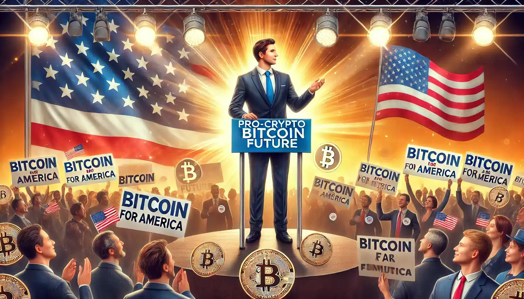 Bitcoin Advocates Rally as Trump Pledges Pro-Crypto Policies Ahead of Election