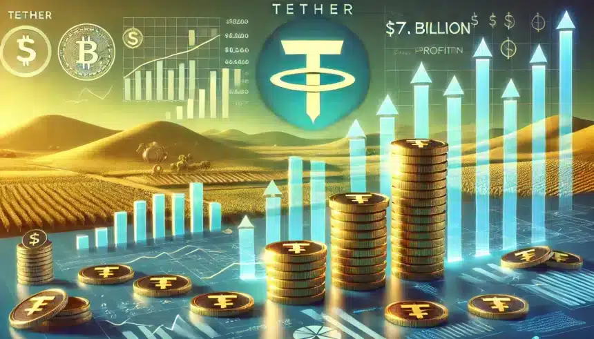 Tether’s $7.7 Billion Profit Made Possible by Strategic Investments and Growing Reserves