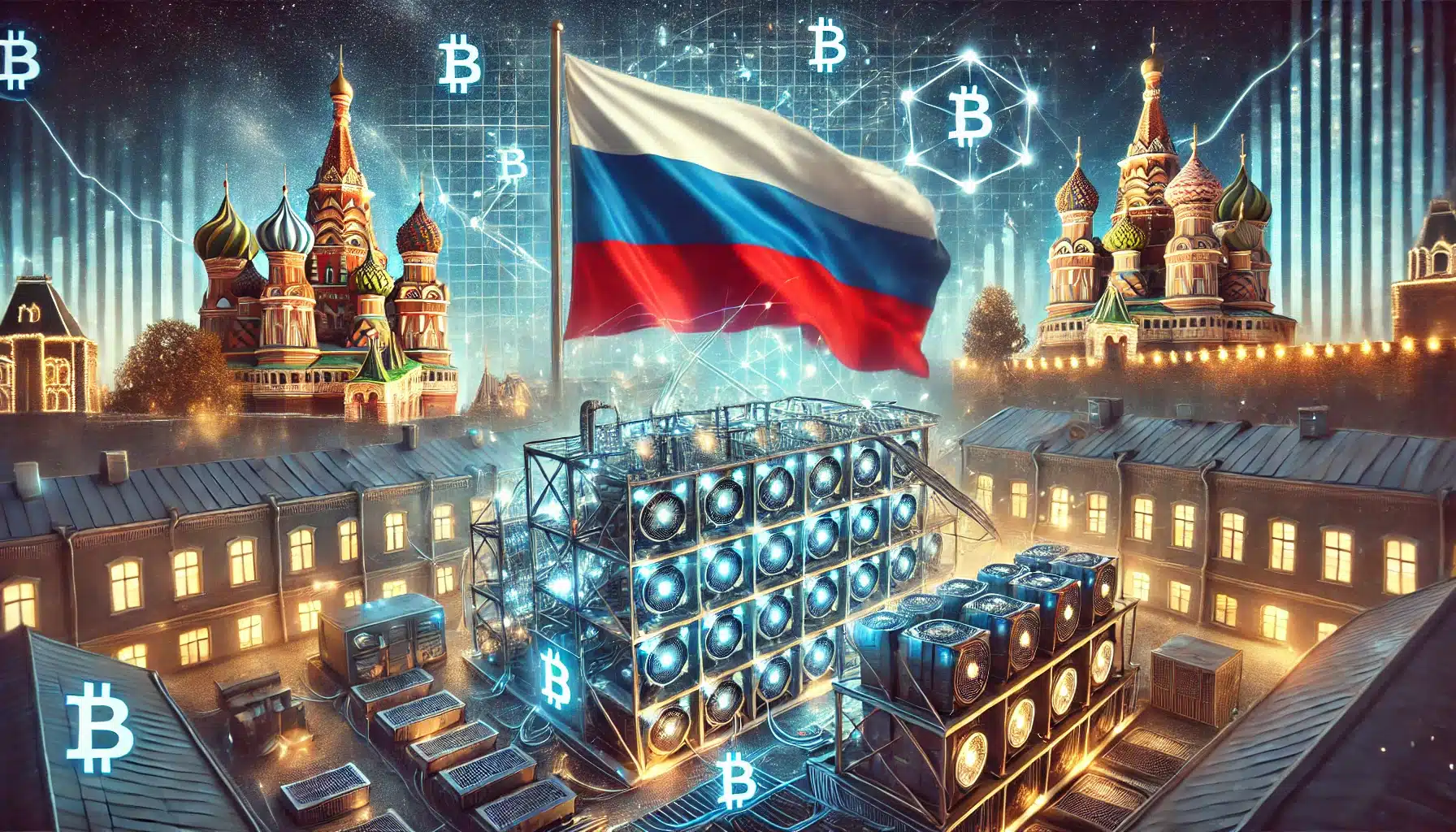 Crypto Mining Faces New Taxes in Russia logo