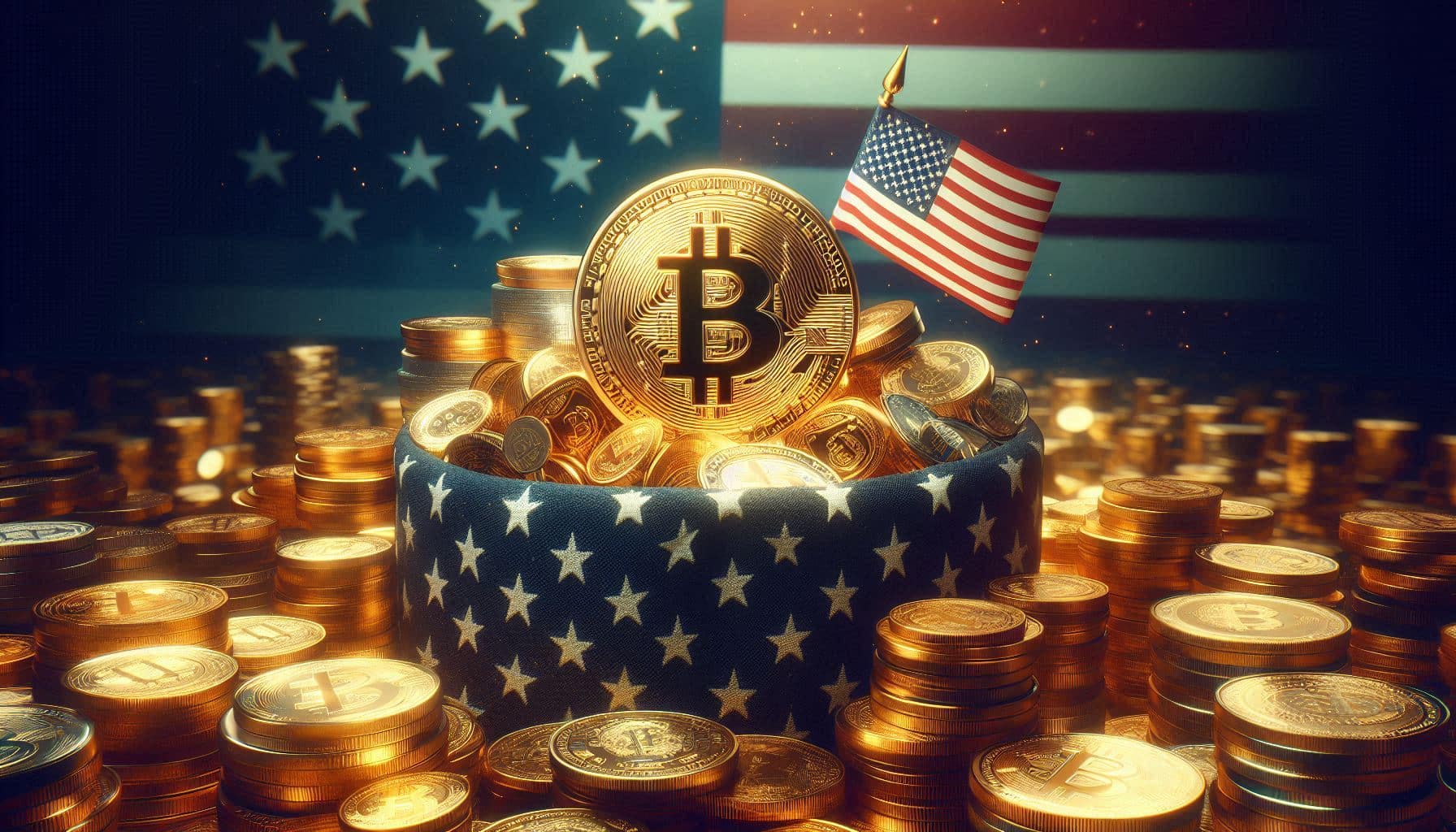 U.S. Bitcoin ETFs Gather Over  50% of Gold's Holdings in First Year