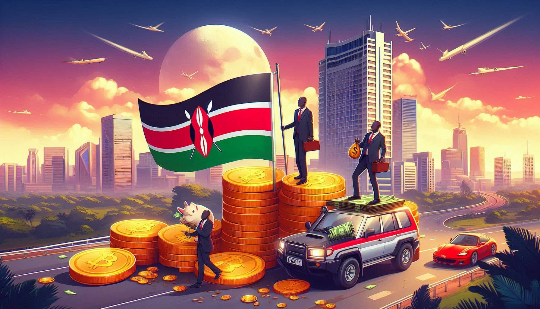 Kenya Cashes in $77 Million from Crypto Traders, Eyes Big Tax Boost