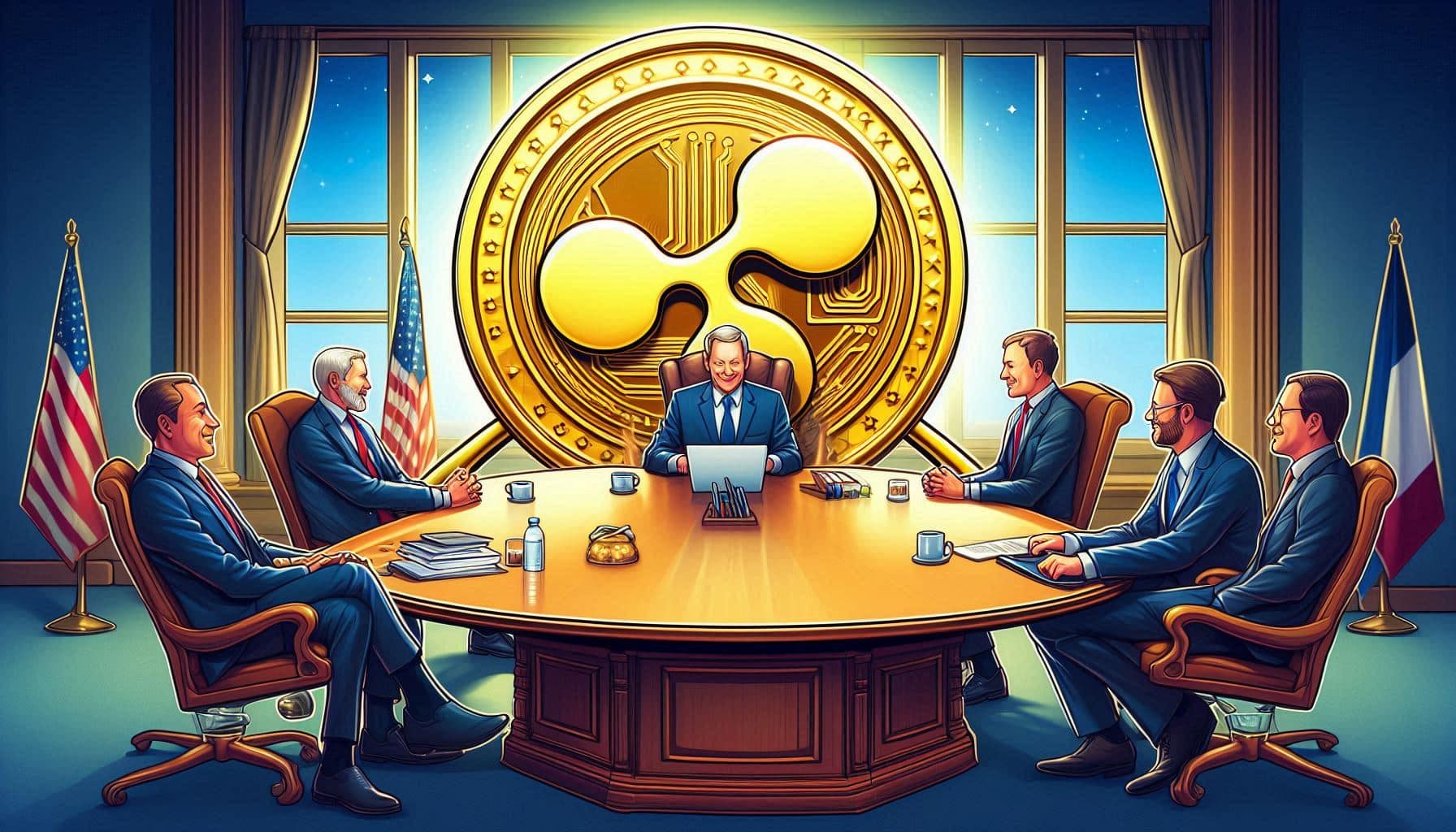 Ripple CEO Brad Garlinghouse fuels Trump meeting rumors