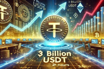 Tether added 3 billion dollars in USDT