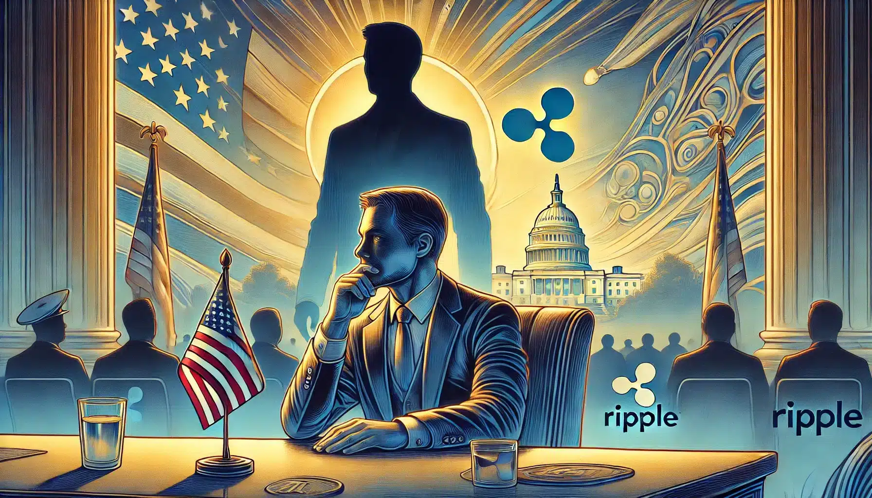 Ripple CEO Brad Garlinghouse fuels Trump meeting rumors