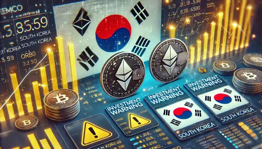 Investment Warning Issued for Two Altcoins in South Korea: Here’s Why = The Bit Journal