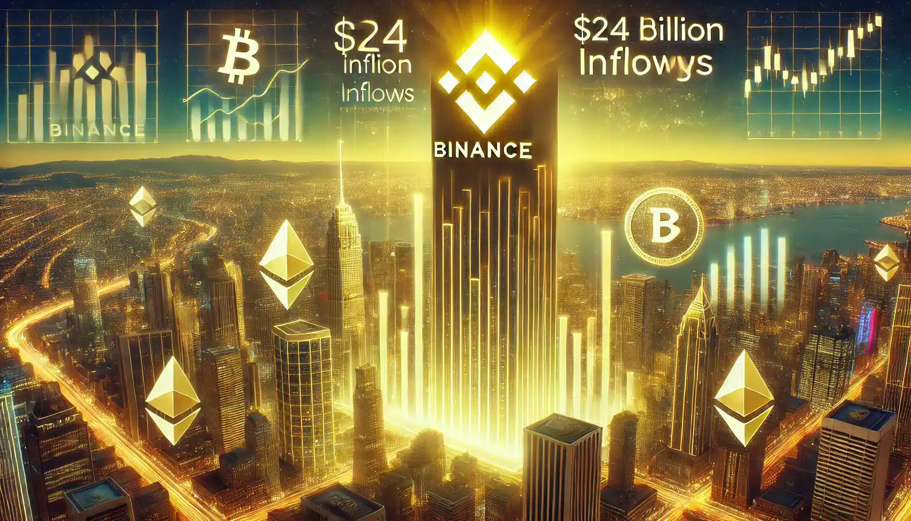 Binance inflows