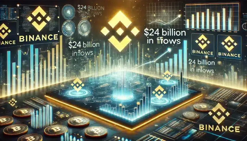 Binance Inflows Crash Competitor’s Party with Record $24 Billion Target