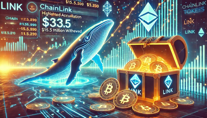 Will Chainlink Price Defy Overhead Supply? Whale Support Hints at 30% Rally