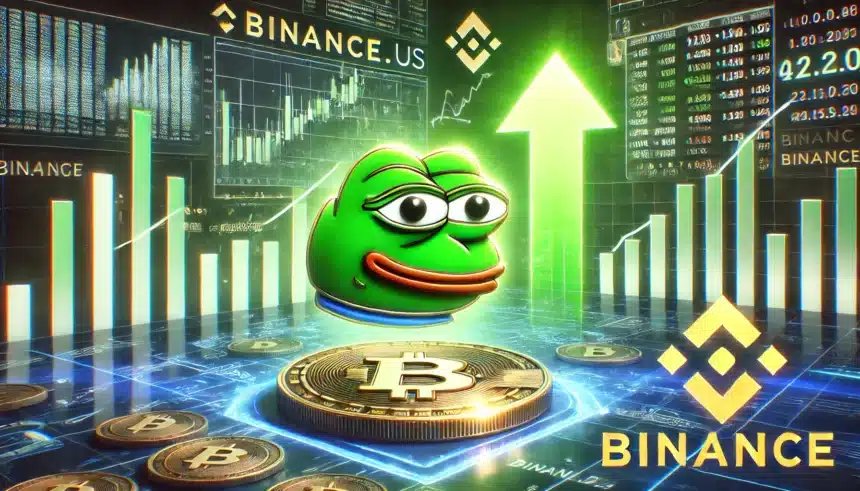 PEPE Coin Price Hits $8.8 Billion Market Cap After Binance.US Listing