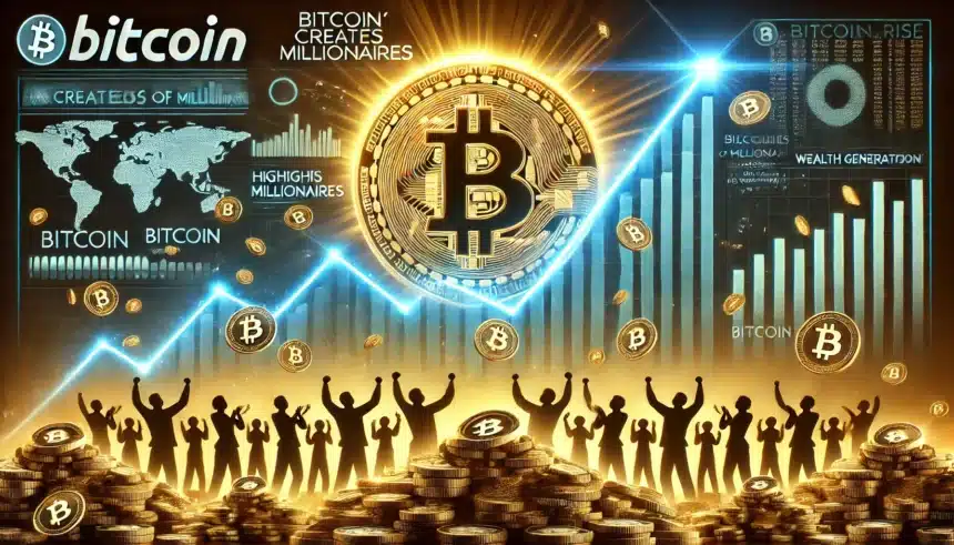 Bitcoin's Meteoric Rise Creates Thousands of Millionaires, Highlights Wealth Generation Potential