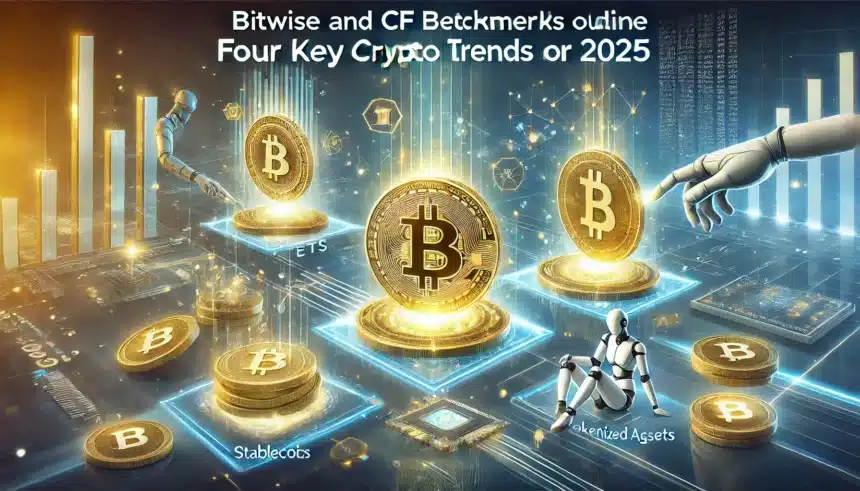 Bitwise and CF Benchmarks Outline Four Key Crypto Trends for 2025