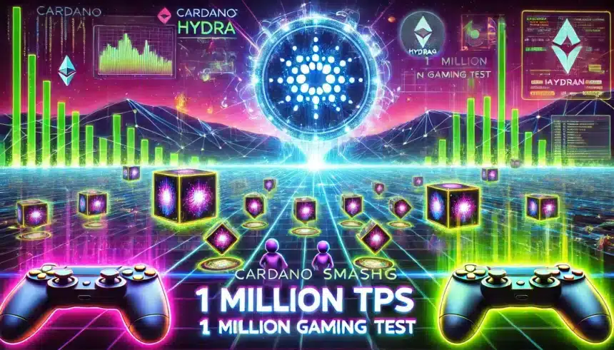 Cardano Hydra Smashes 1 Million TPS in Gaming Test