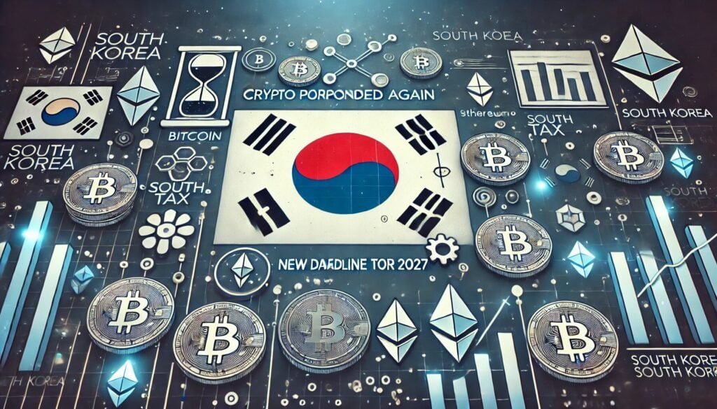 Crypto Tax Postponed Again in South Korea, New Deadline Set for 2027: Report = The Bit Journal