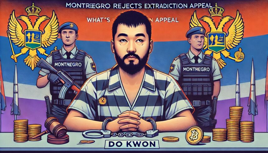 Montenegro Rejects Do Kwon’s Extradition Appeal: What’s Next for the Crypto Fugitive?