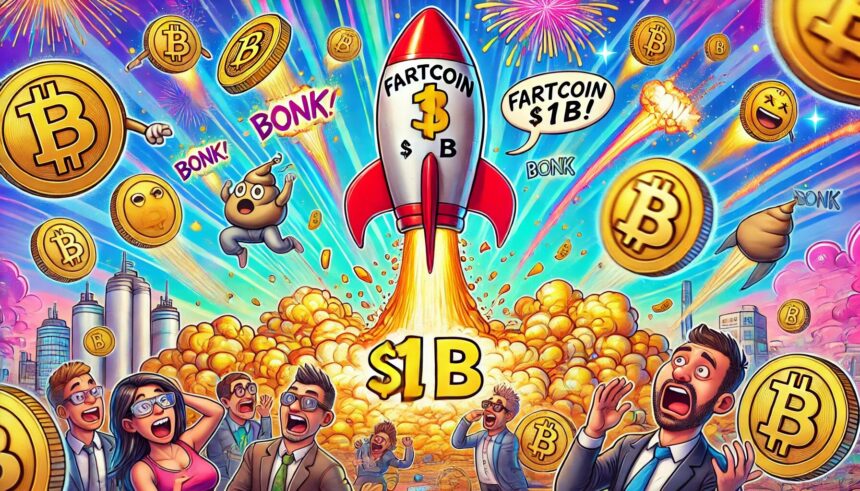 Fartcoin Hits $1 Billion Market Cap: What’s Driving This Memecoin Madness?