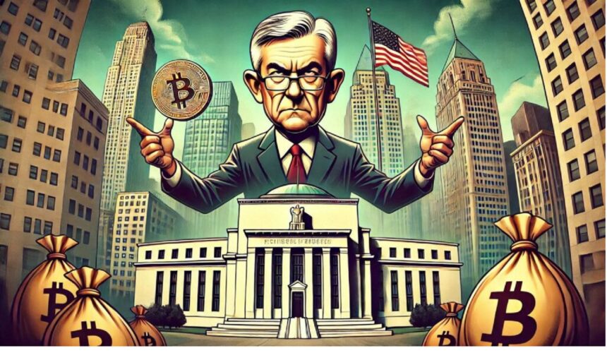 Did Jerome Powell’s Remarks on US BTC Reserve Plan Cause Bitcoin to Slide Below 100K?