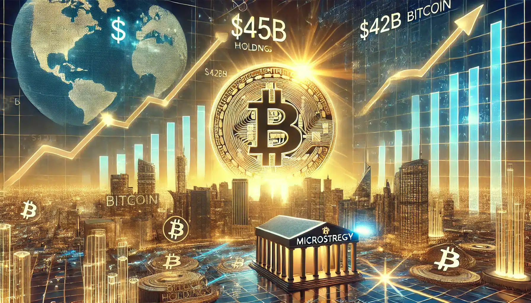 MicroStrategy Holds $45B in BTC, Eyes $42B Growth