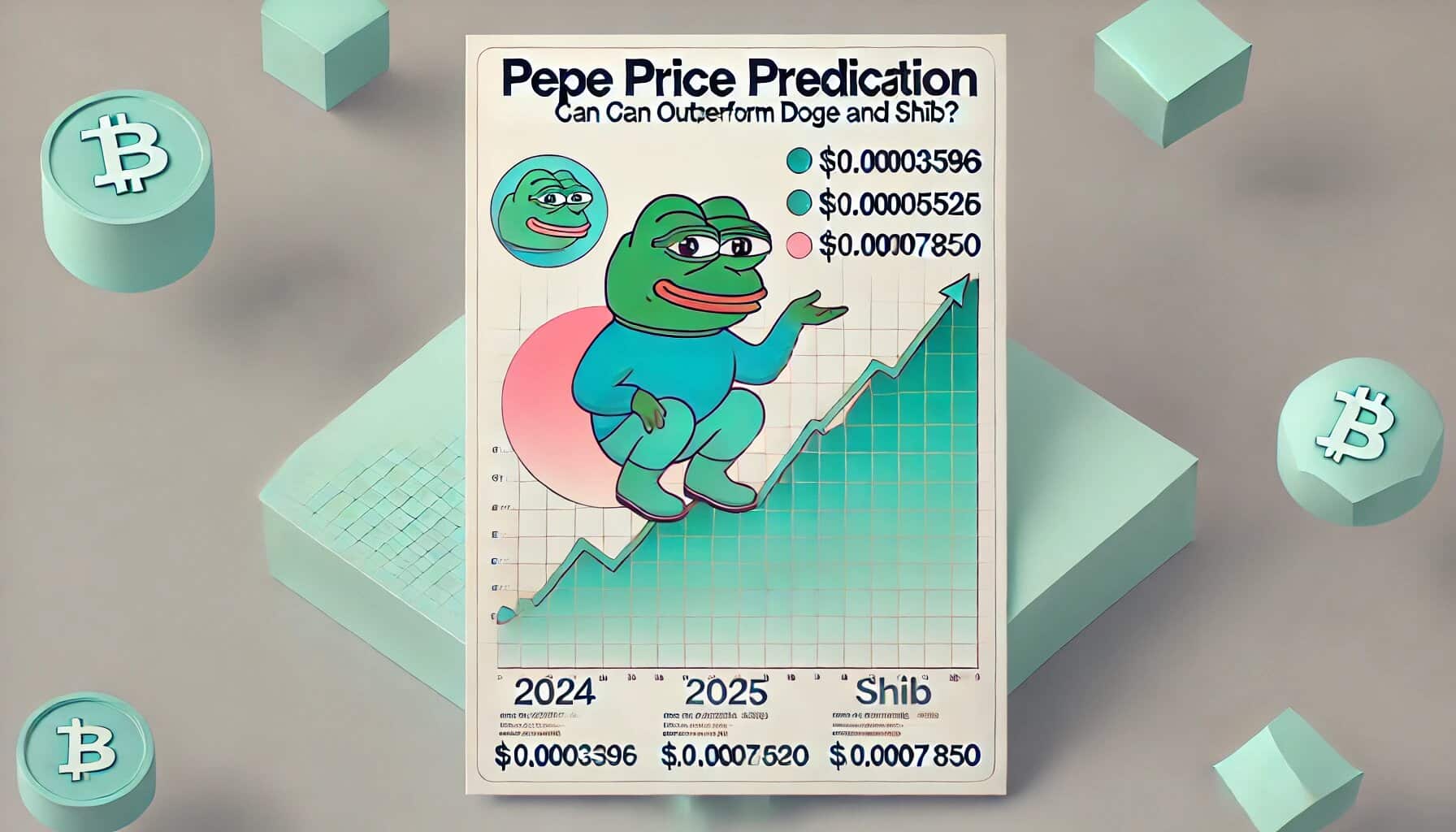 PEPE Price Prediction 2024, 2025, and 2030: Can PEPE Outperform DOGE and SHIB? logo