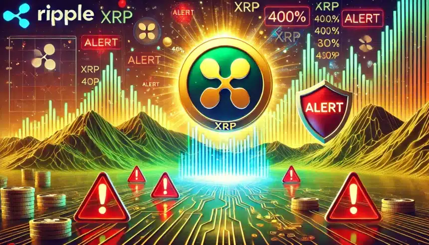 Ripple Warns of XRP Scams As Market Soars 400%