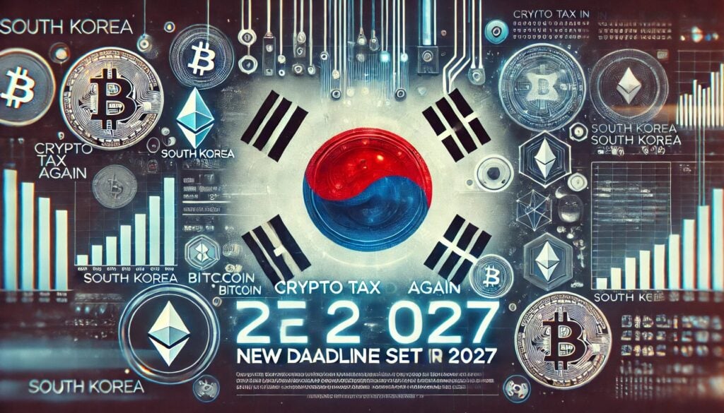 Crypto Tax Postponed Again in South Korea, New Deadline Set for 2027: Report = The Bit Journal