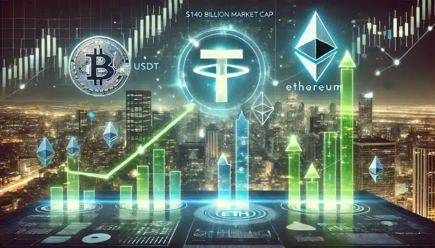 Tether (USDT) Hits $140B: How Ethereum Regained Stablecoin Dominance