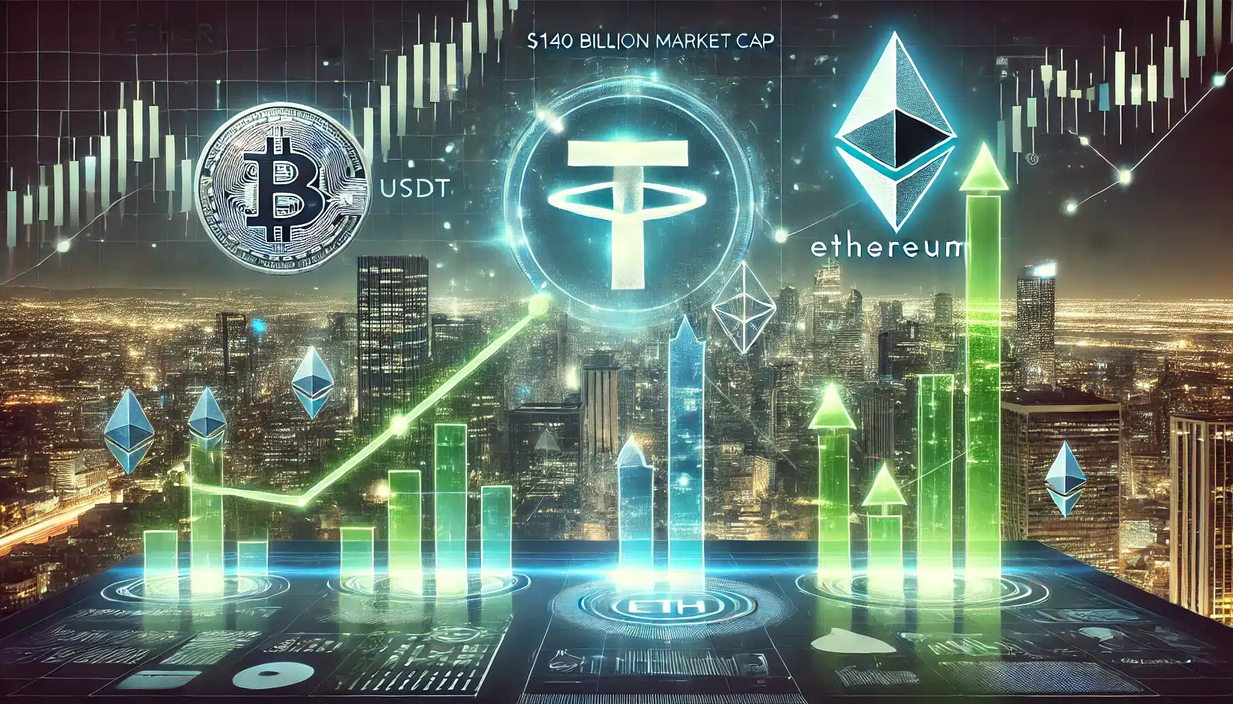 Tether (USDT) Hits $140B: How Ethereum Regained Stablecoin Dominance logo