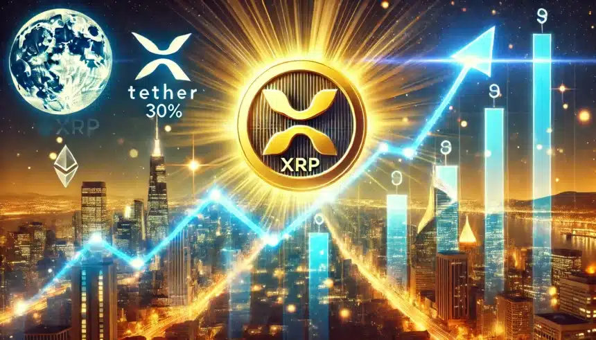 XRP Jumps 30%, Surpasses Tether and Solana to Become the 4th Most Valuable Crypto