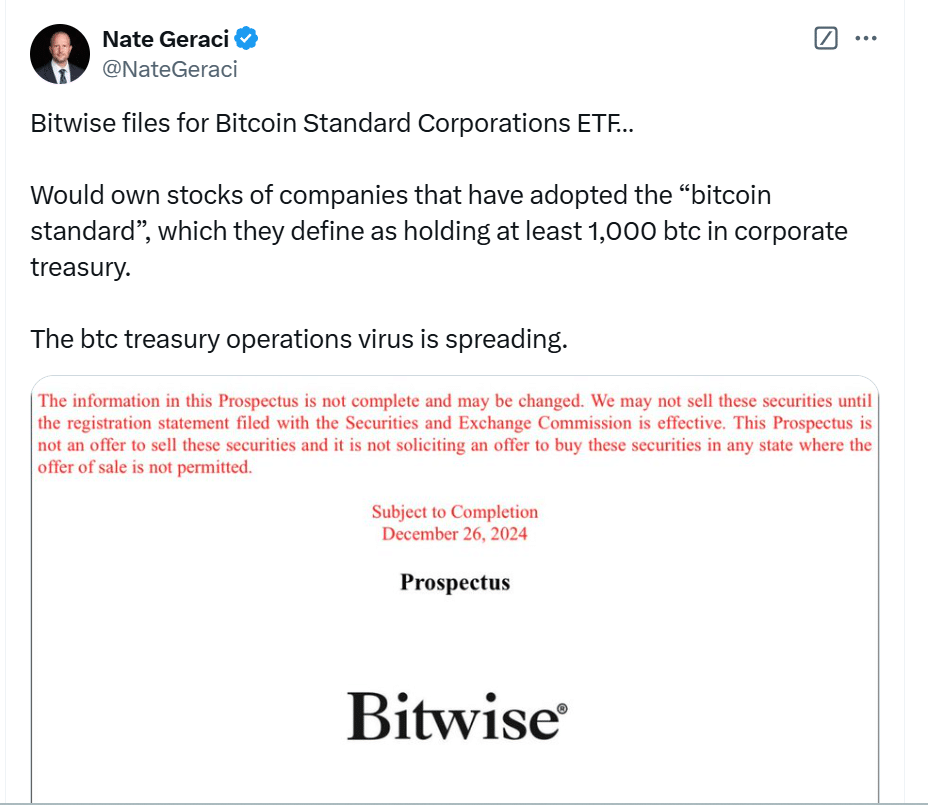 Why Bitwise's Bitcoin ETF Is the Most Exciting Crypto News of the Year