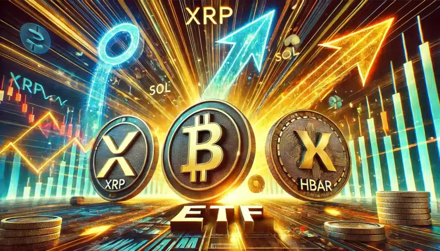 Top Altcoins to Watch Amid ETF Hype: XRP, SOL, and HBAR = The Bit Journal