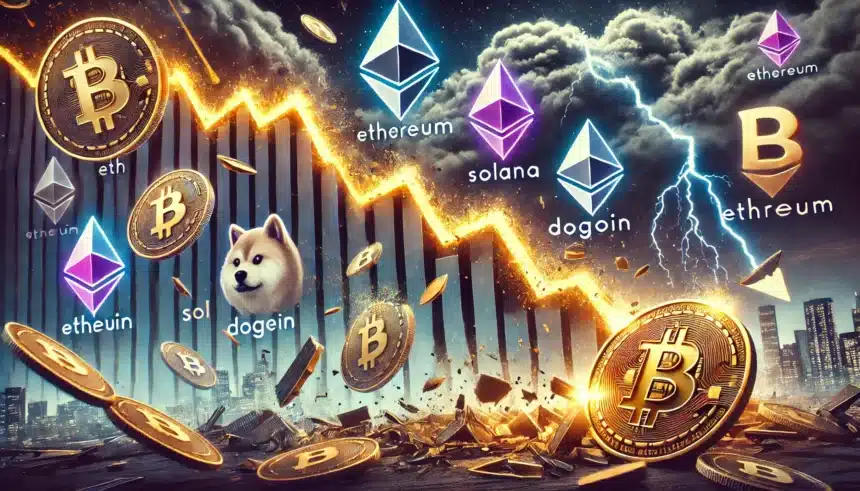 Marktcrash führt zu massiven Liquidationen bei ETH, SOL und DOGE = The Bit Journal