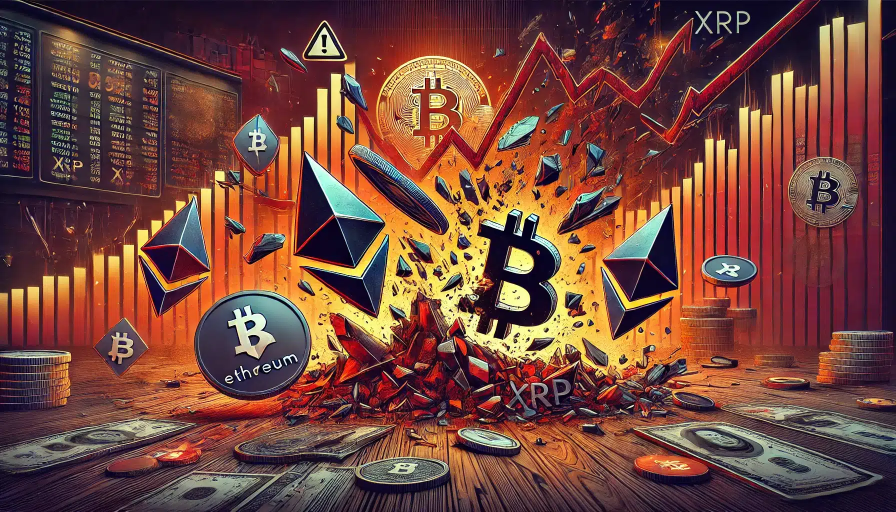 Altcoins Lead the Crash: Billions Wiped Out in Liquidations = The Bit Journal