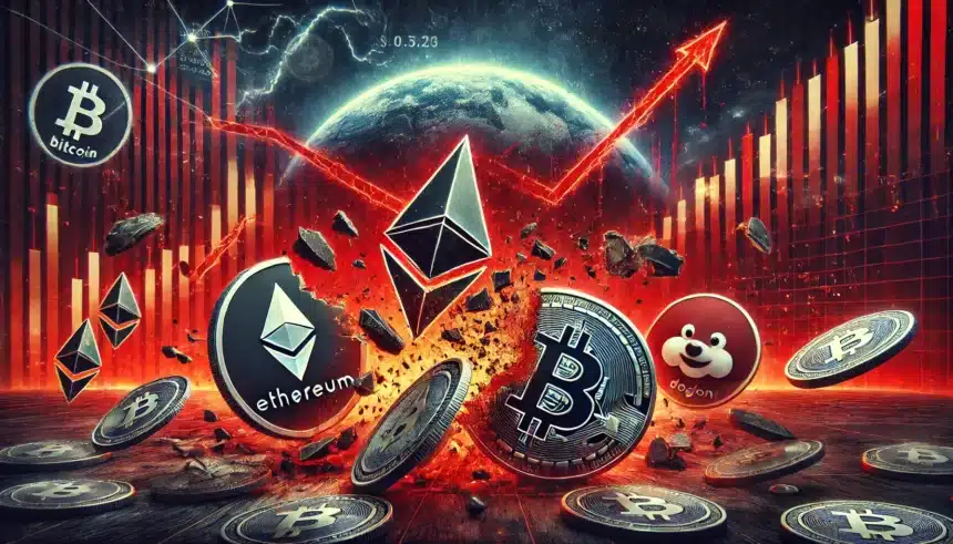 Altcoins Lead the Crash: Billions Wiped Out in Liquidations = The Bit Journal