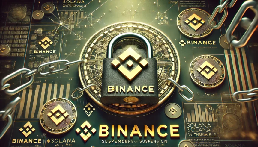 Binance Temporarily Suspends SOL Withdrawals: Is TRUMP Meme Coin the Cause? = The Bit Journal