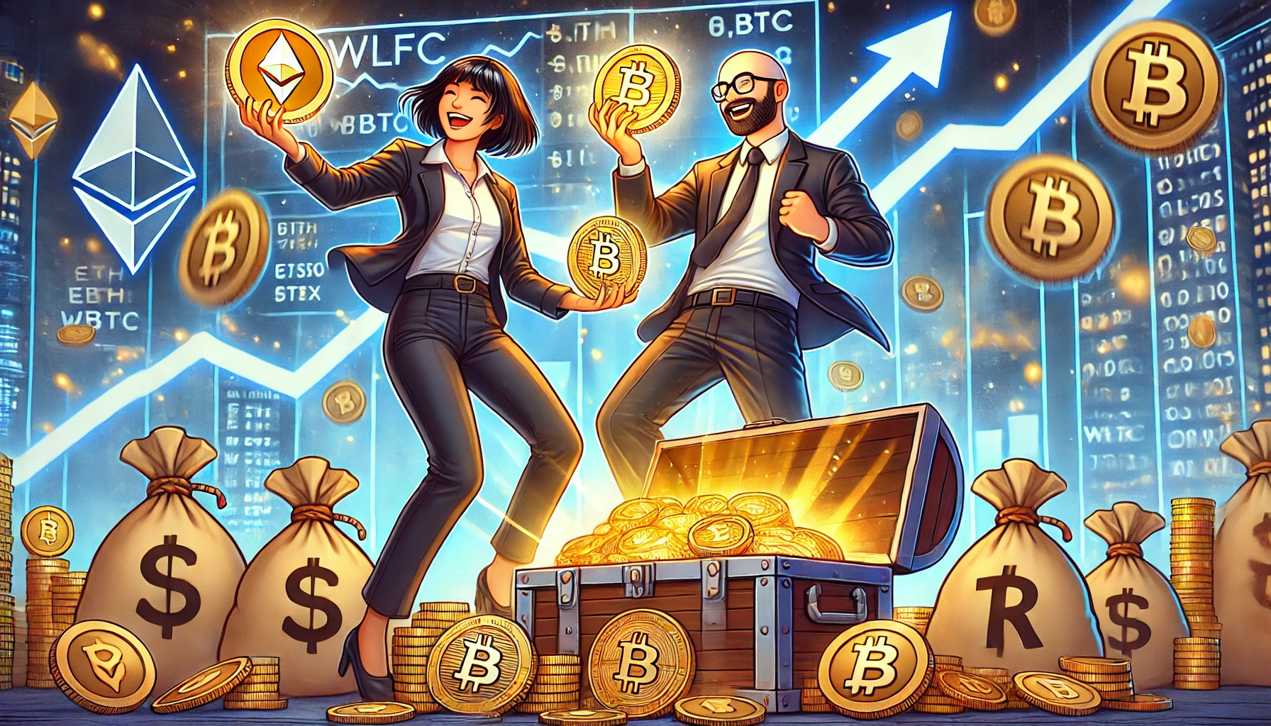 US First Family Rakes in Billions as WLFI Invests in ETH, WBTC, and TRX