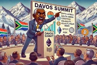 South Africa’s Central Bank Chief Blasts Crypto Lobbying at Davos Summit