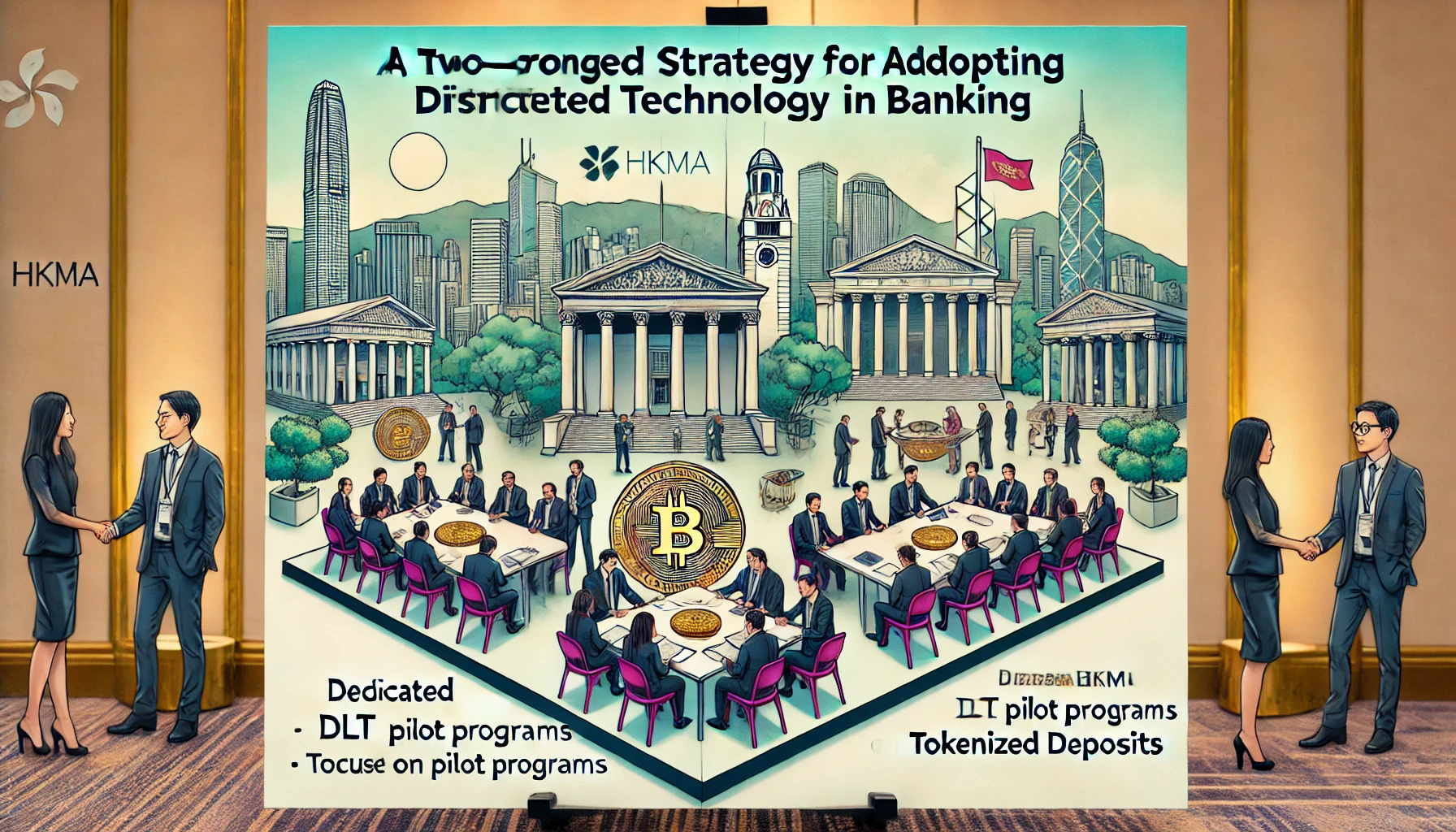 Two-Pronged Strategy for DLT Adoption