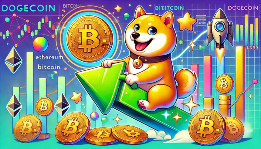 Dogecoin’s Bullish Flag Formation: Could It Mirror Bitcoin’s Rally?