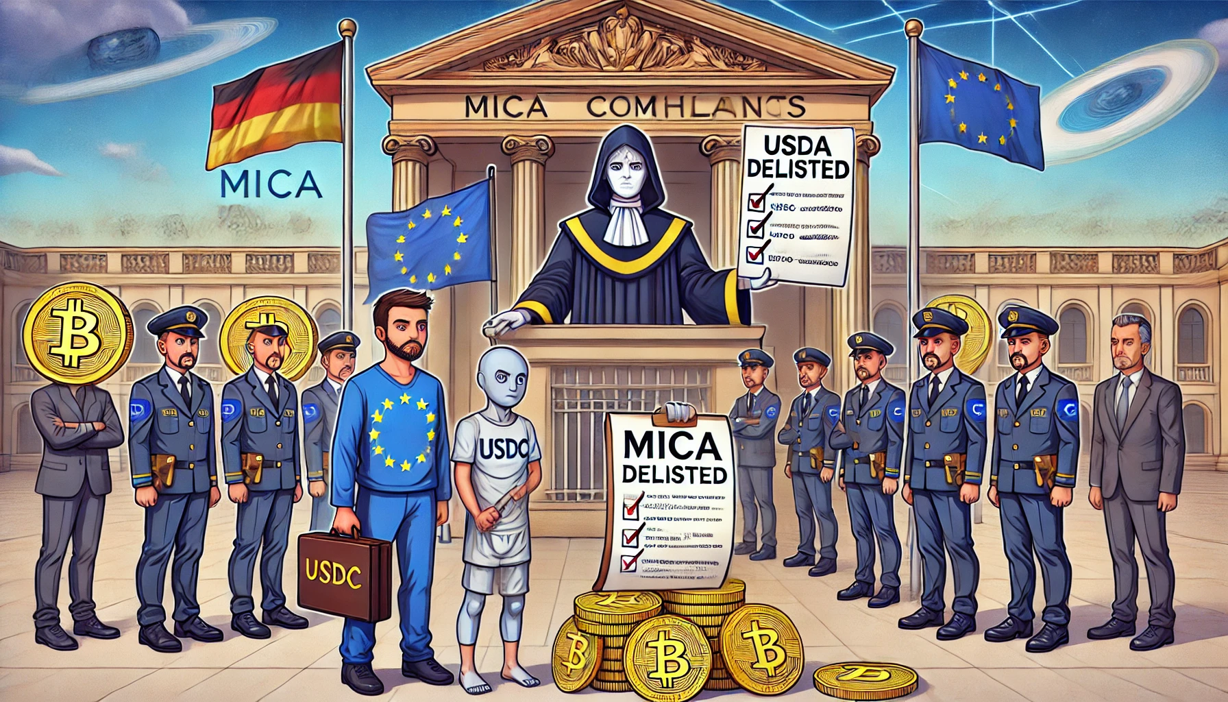 MiCA Regulations Shake Up the Crypto Market After Tether Delisting in Europe–What’s Cooking?