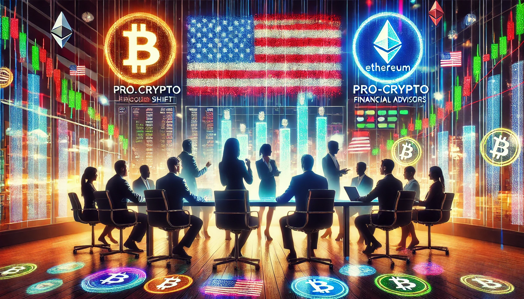 Trump Re-Election Spurs Pro-Crypto Shift Among U.S. Financial Advisers