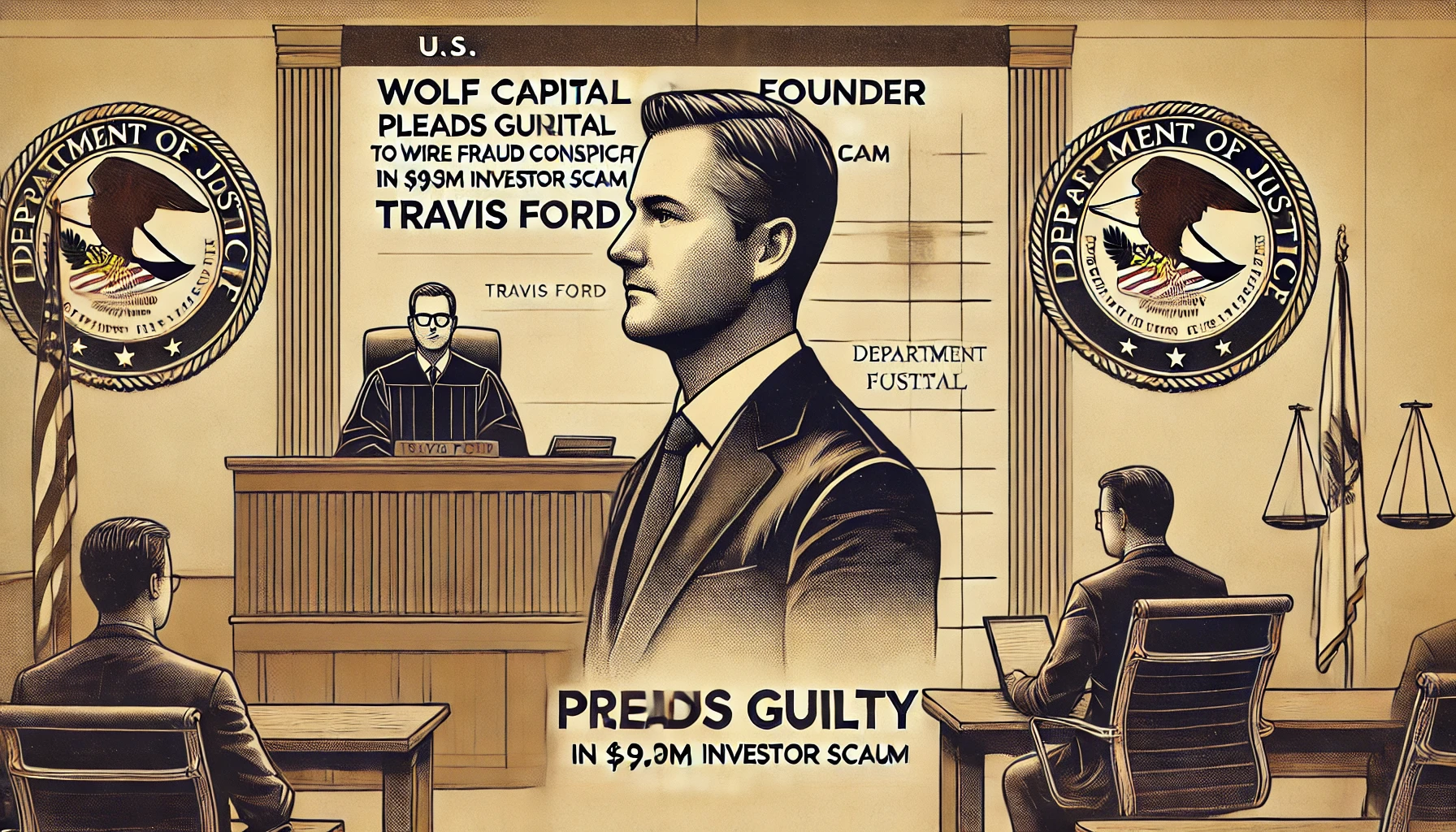 Wolf Capital Co-Founder Travis Ford Pleads Guilty to Wire Fraud Conspiracy in $9.4M Investor Scam logo