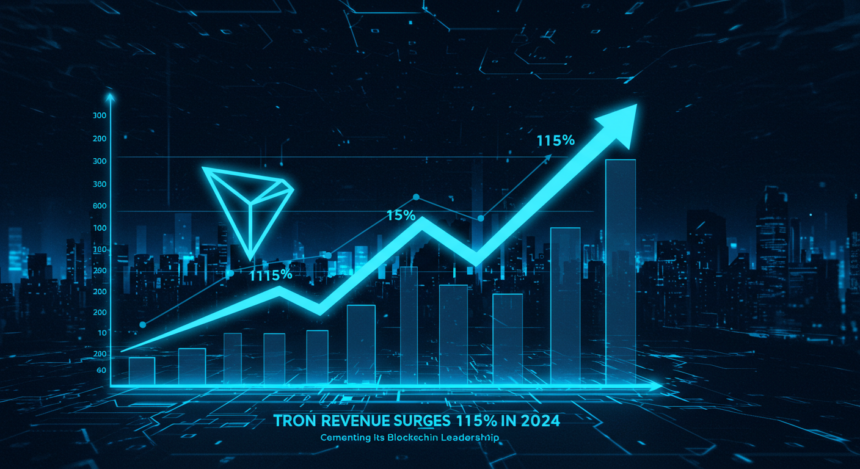 How Tron Achieved 115% Growth and $2.12 Billion Revenue in 2024 TRX