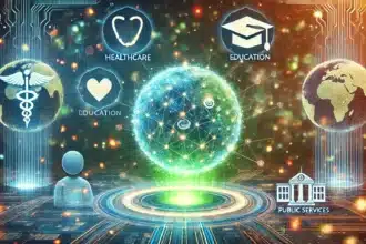 Blockchain in Data Security by 2025: A New Era for Healthcare, Education, and Public Services = The Bit Journal