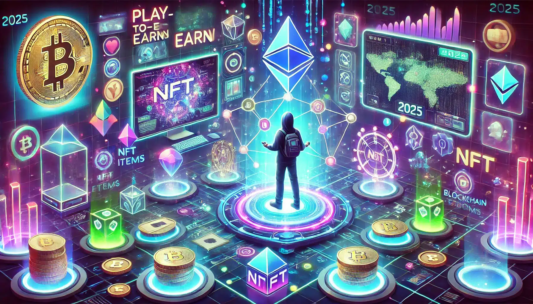 Blockchain in the Gaming Industry in 2025: The Future of Play-to-Earn = The Bit Journal